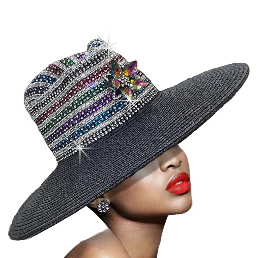Church Hat 3226-BLK