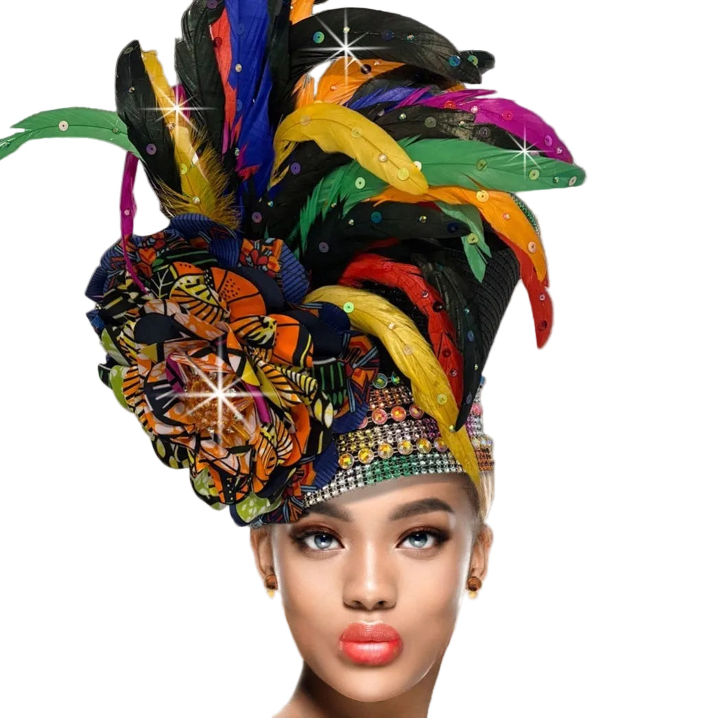 Church Hat 3232-MULTI CHAKA