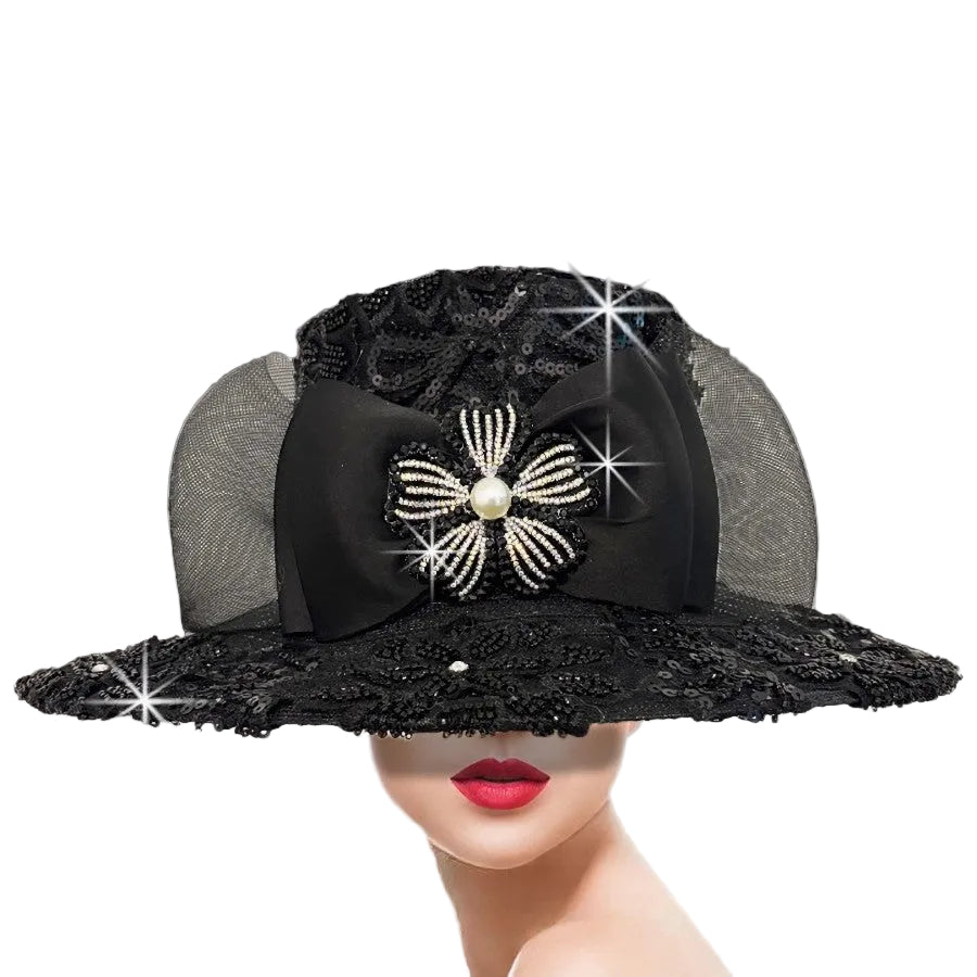 Church Hat 3237 MIKA-BK