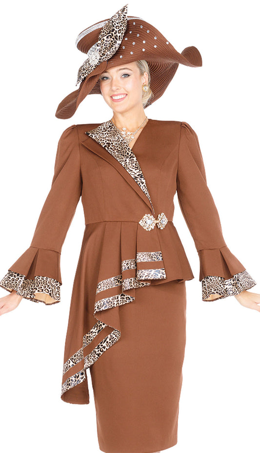 Elite Champagne 6154-H Church Hat