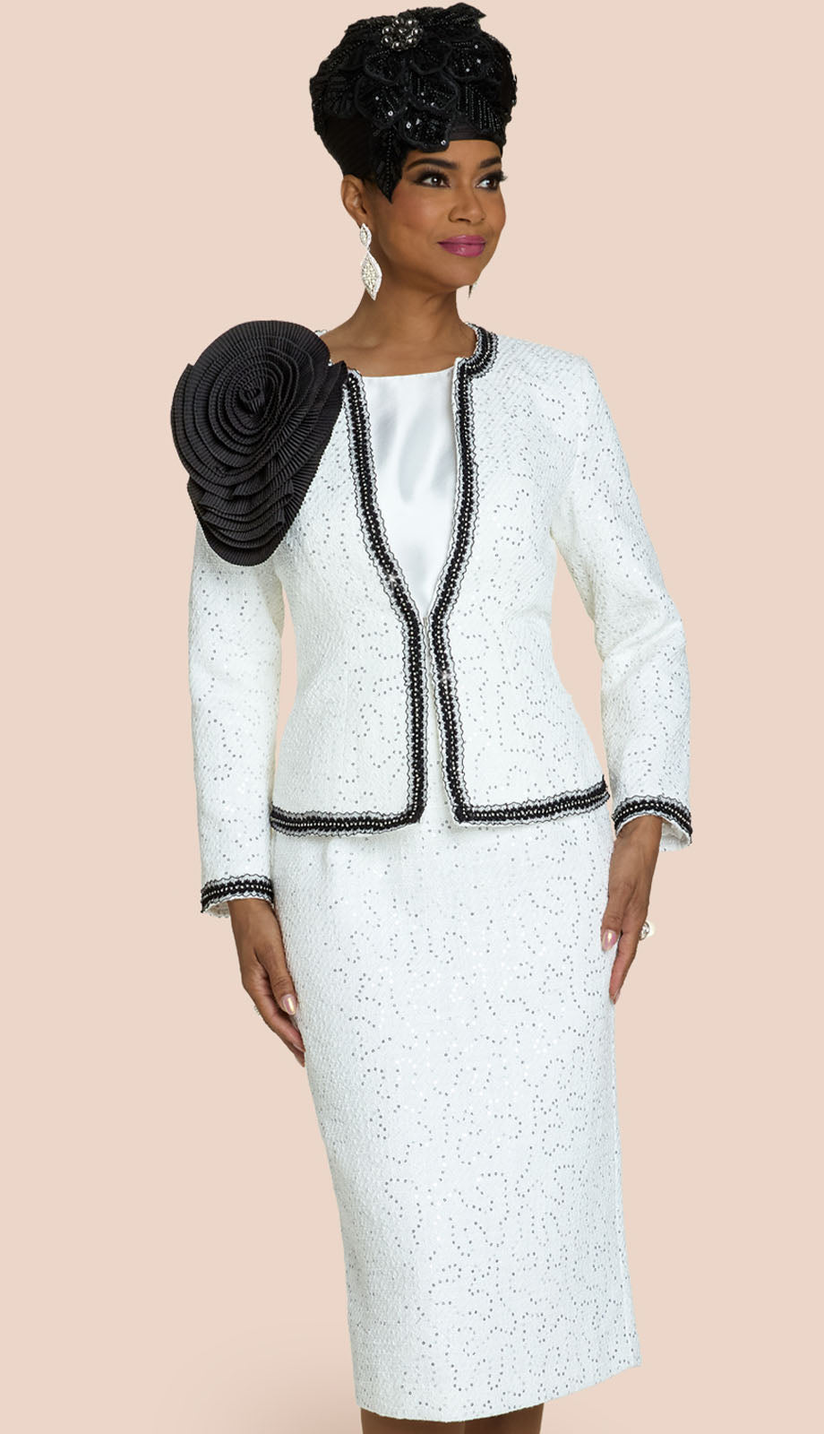 Donna Vinci 12218-QS Church Suit