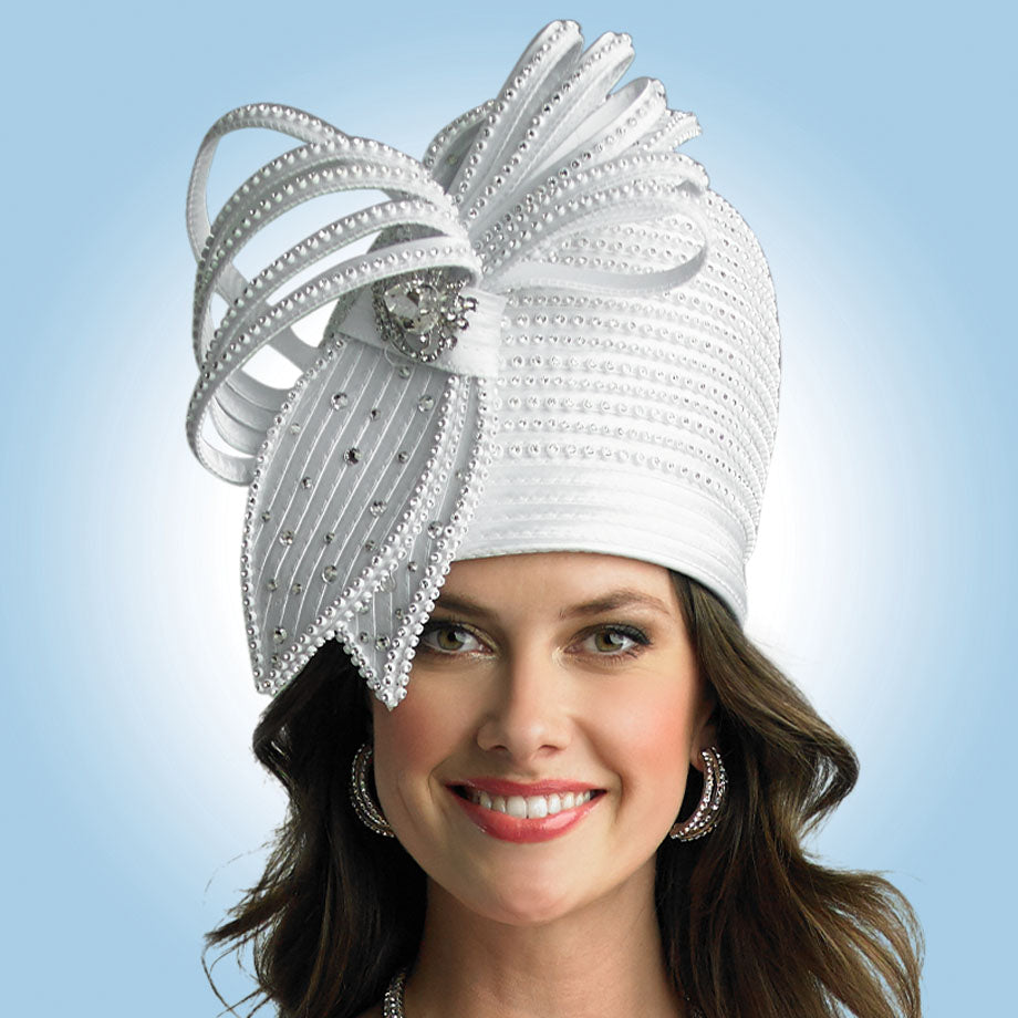 Lily And Taylor Hat H196-WHT