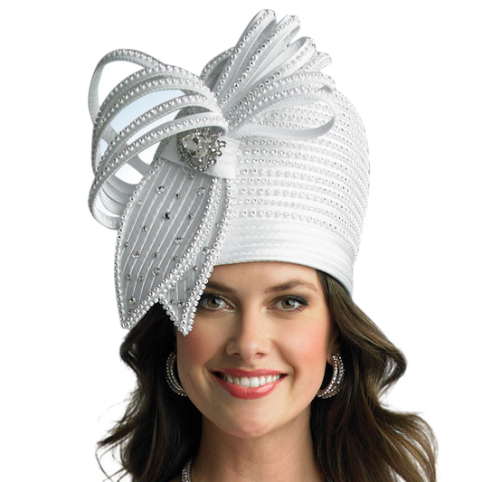Lily And Taylor Hat H196-WHT