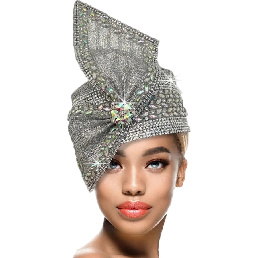 Church Hat 3321-SIL STEEPLE