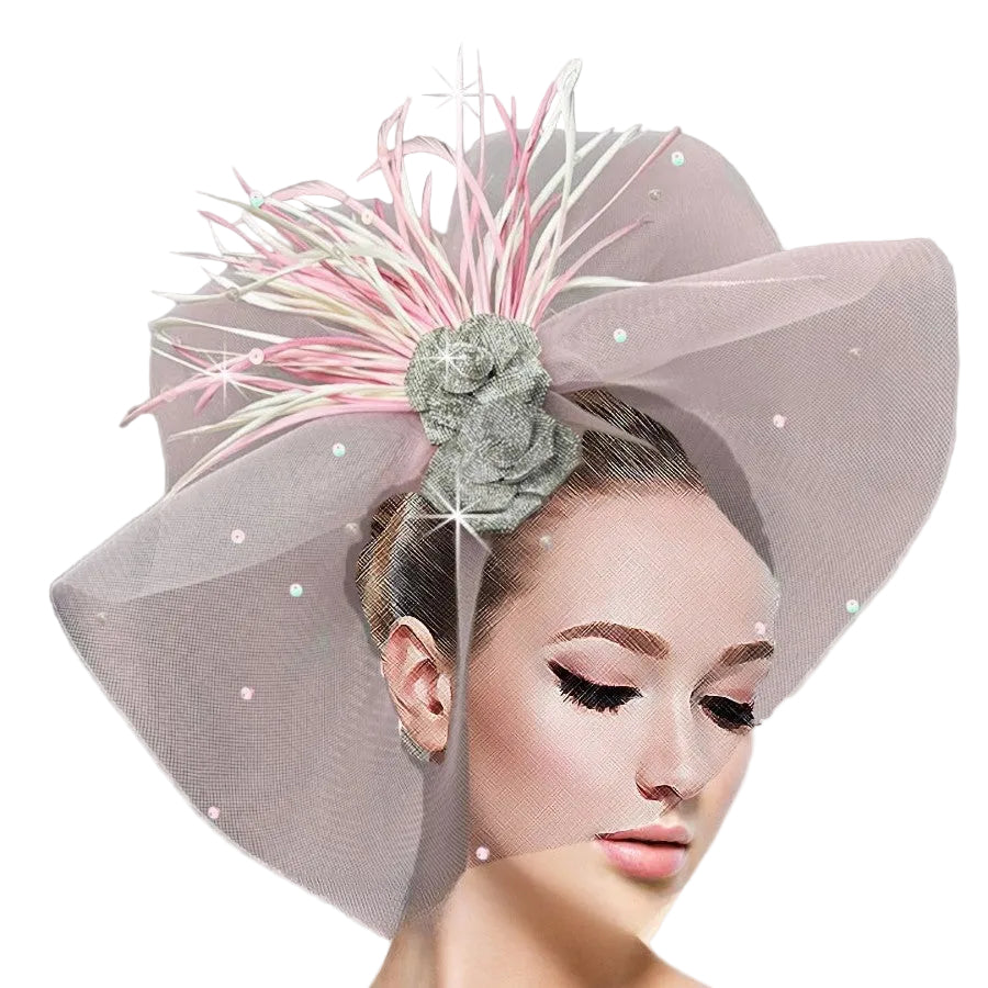 RADIANCE FA3345-PI Church Fascinator
