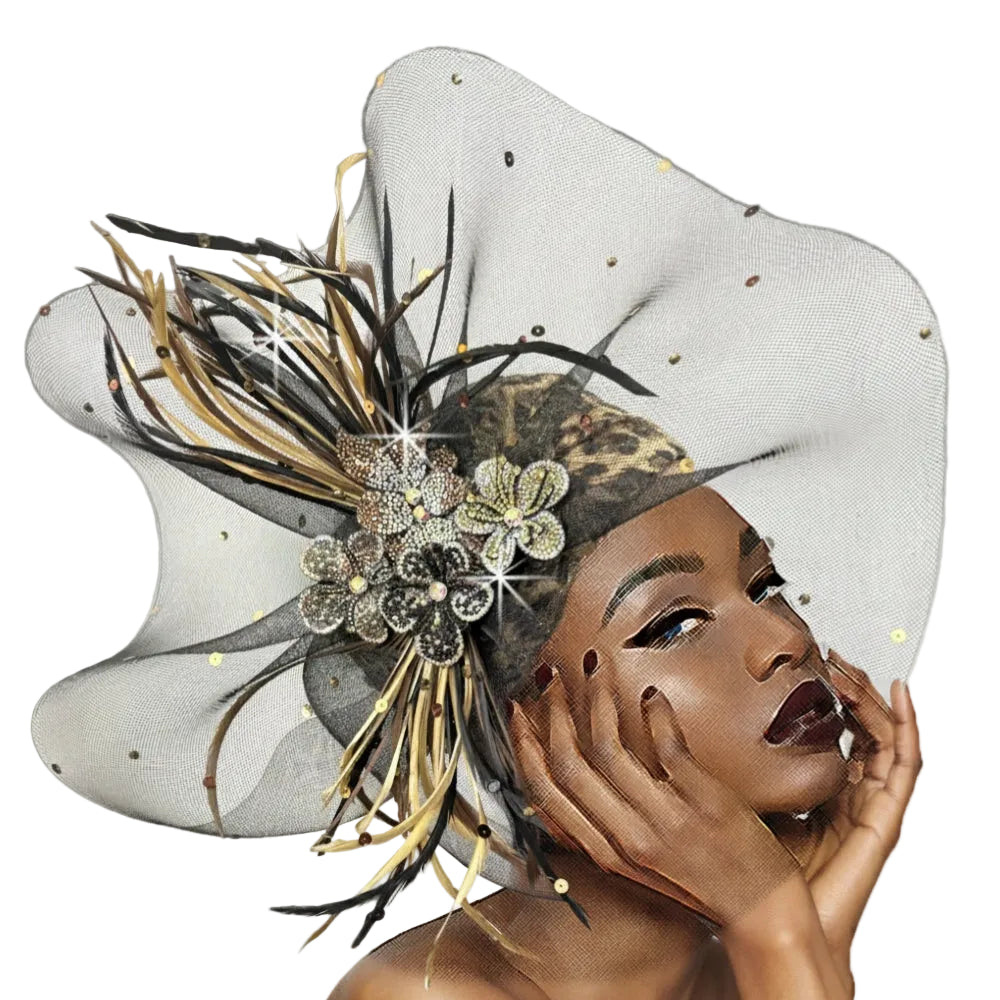 Church Hat 3362-LEOPARD TROPICANA