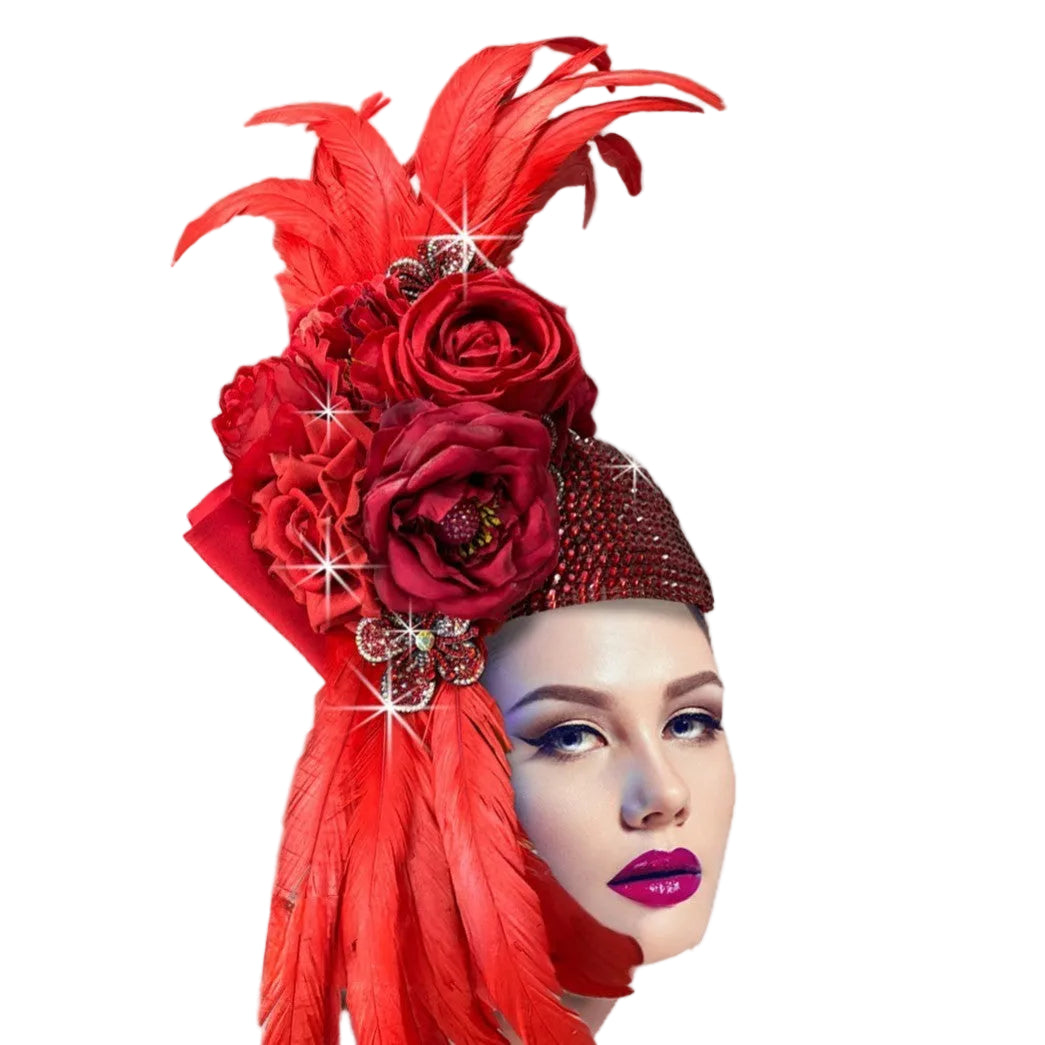 Church Hat 3386-RD ADELE