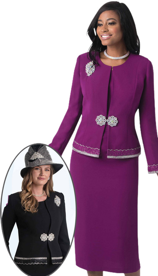 Lily And Taylor 4272-QS Church Suit