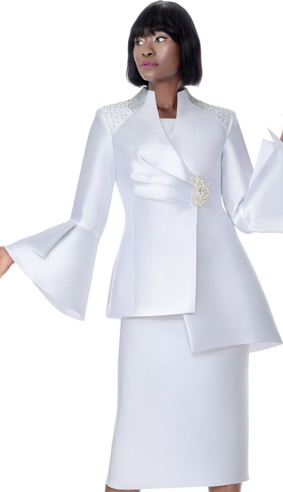 Terramina 7024-WHT Church Suit