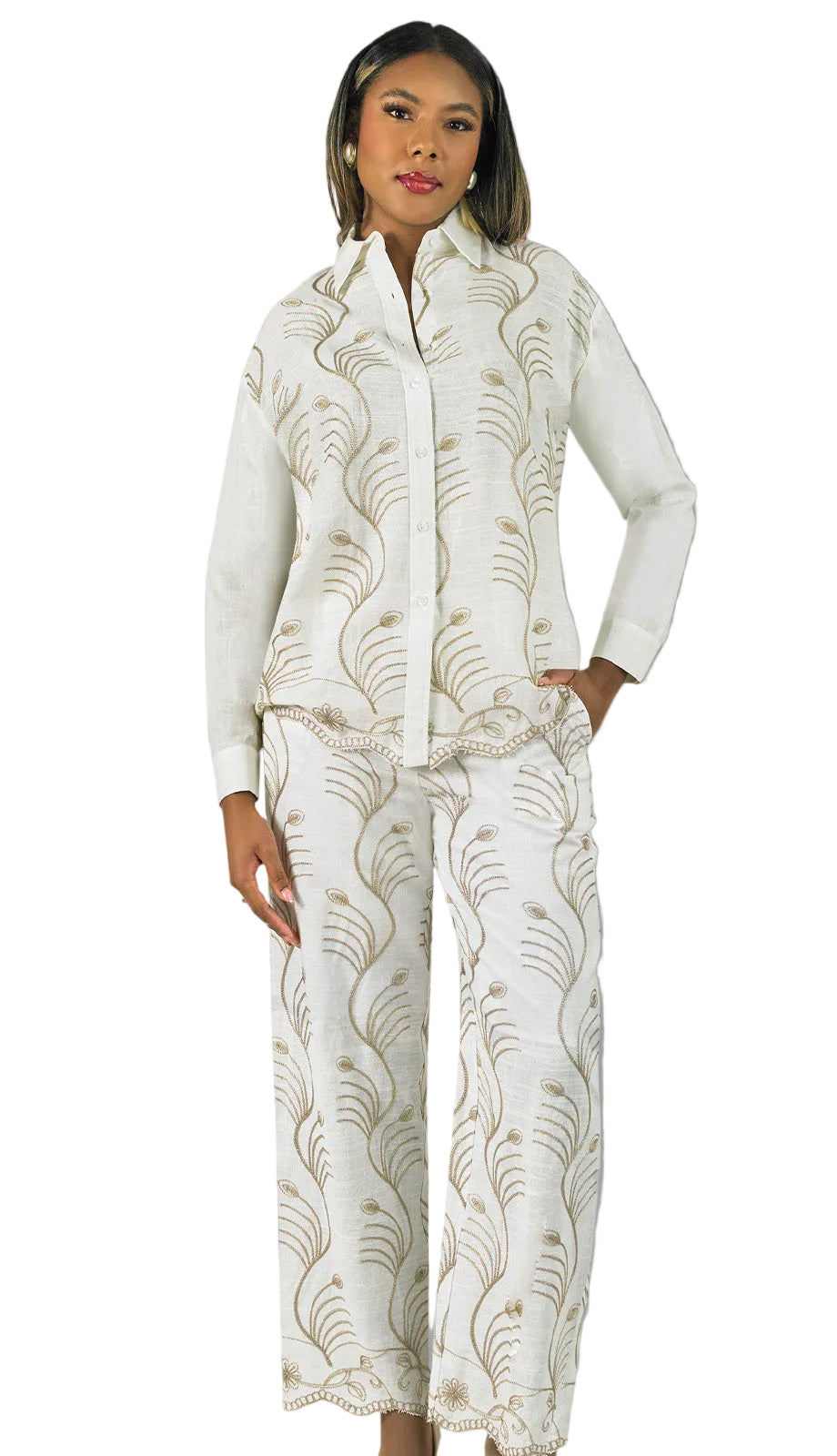 Lily And Taylor 5051-GLD