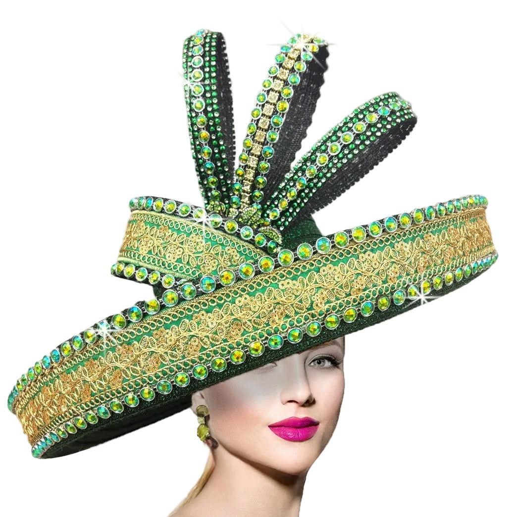 Church Hat 3412 CELESTIAL-Emerald