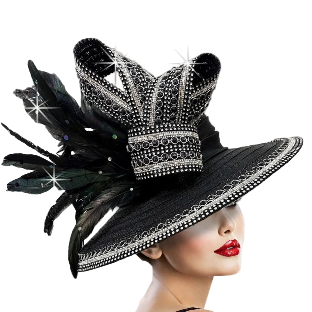 Church Hat 3432 IANODELL-BLK