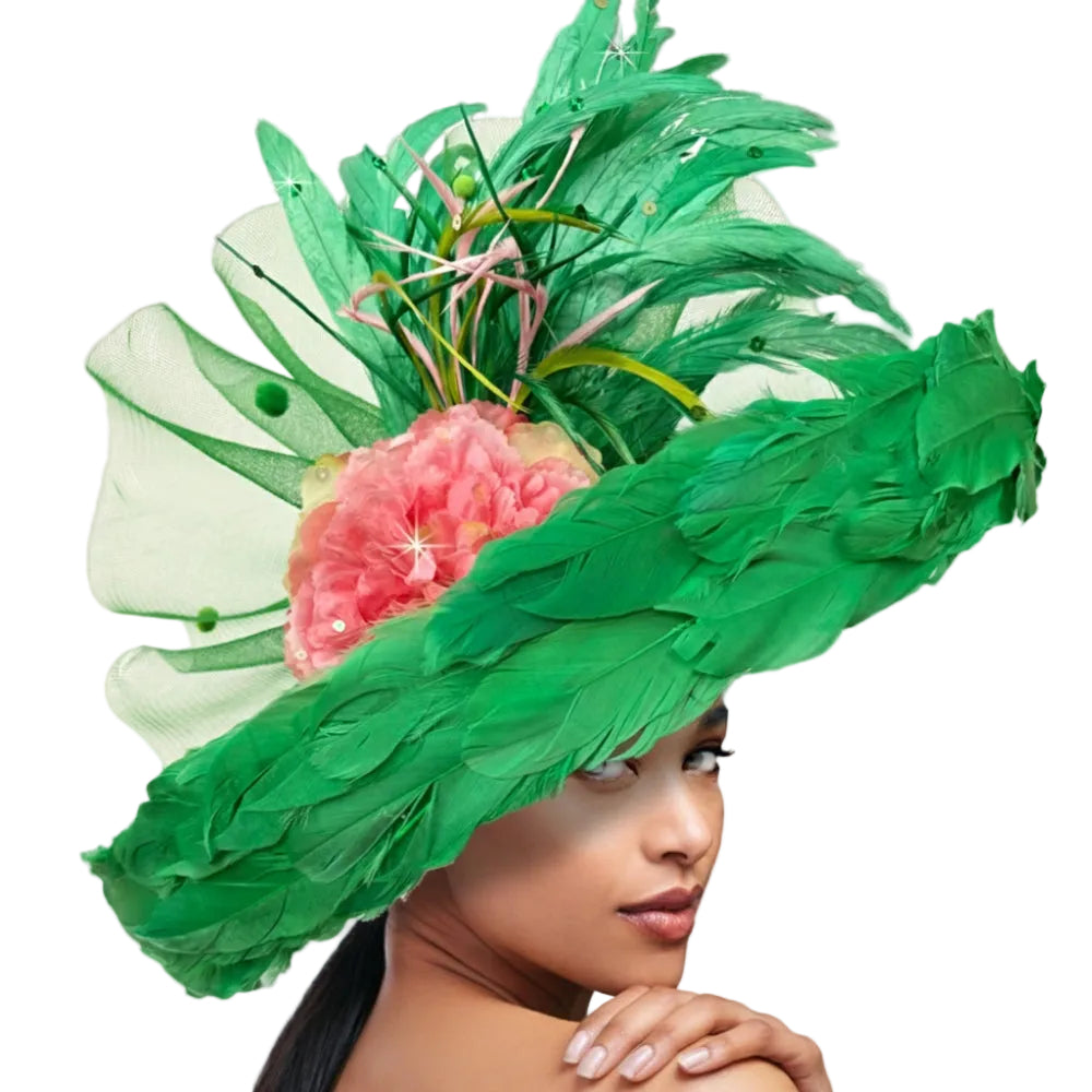 Church Hat 3464 STARLING-Emerald