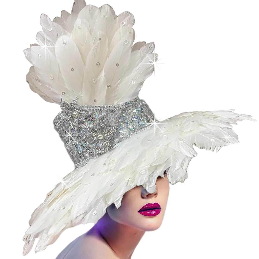 Church Hat 3466- Chestnut-White