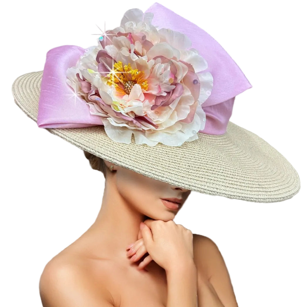 Church Hat 3469 SONATA-NAT-PINK