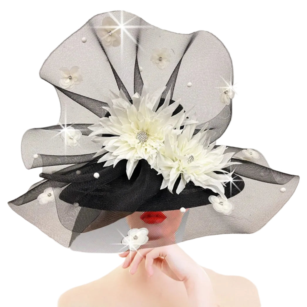 Church Hat 3485 WHISPER-BLK