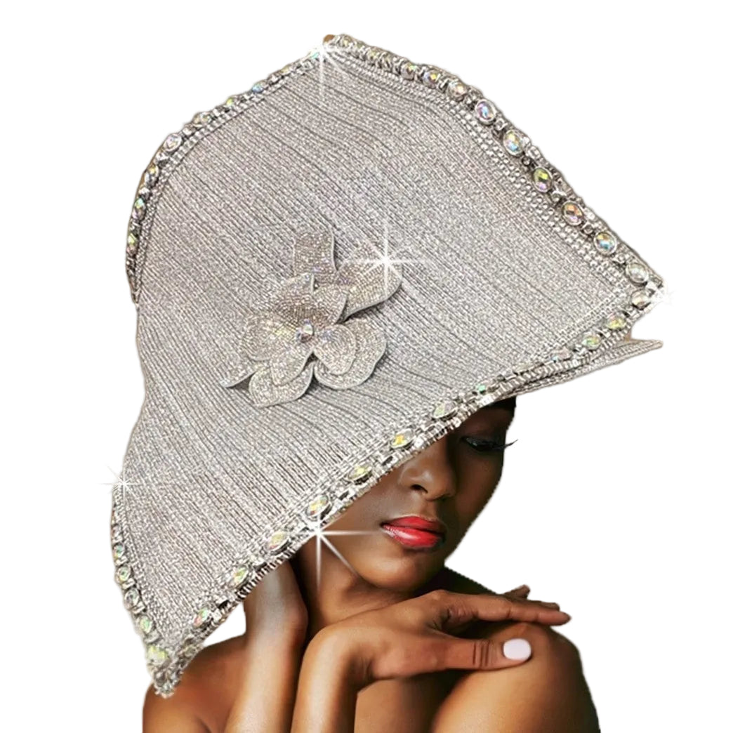 Church Hat 3487 ISABELLA-Silver