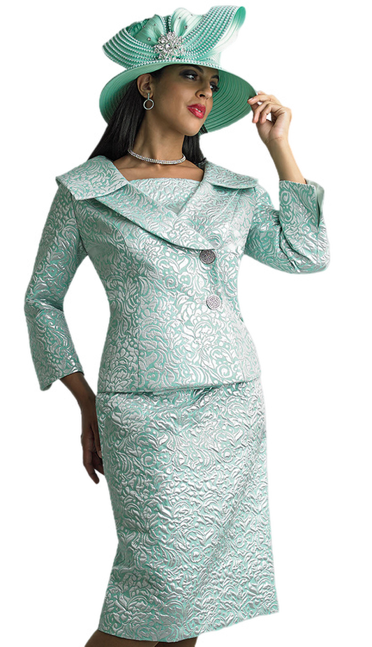 Lily And Taylor 4648-MNT Womens Sunday Suit