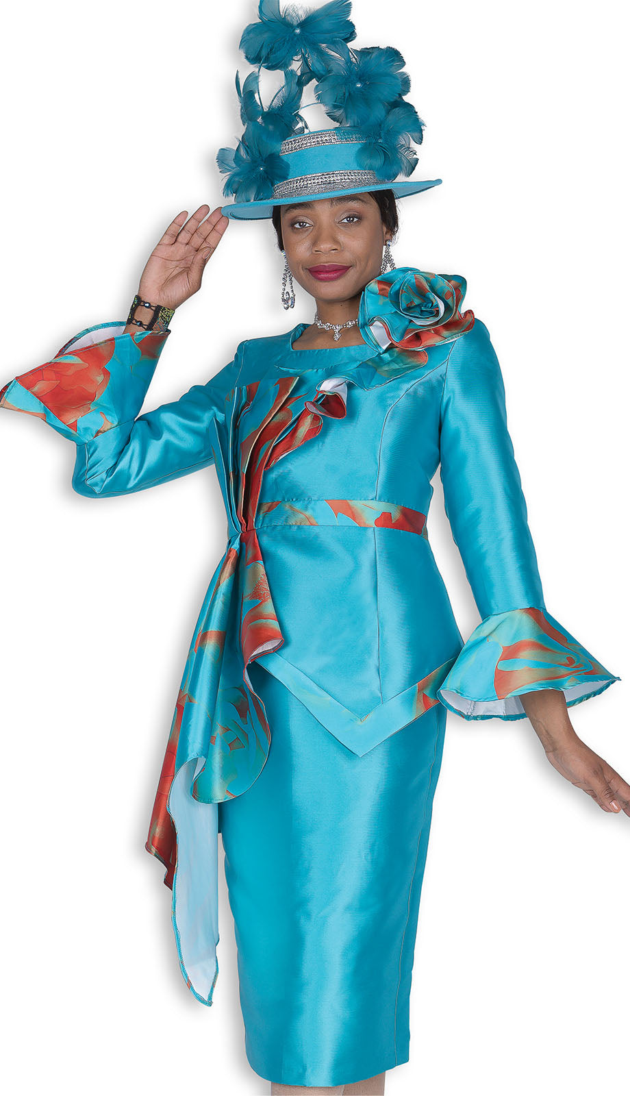 Elite Champagne 6169-TLG-H Church Hat