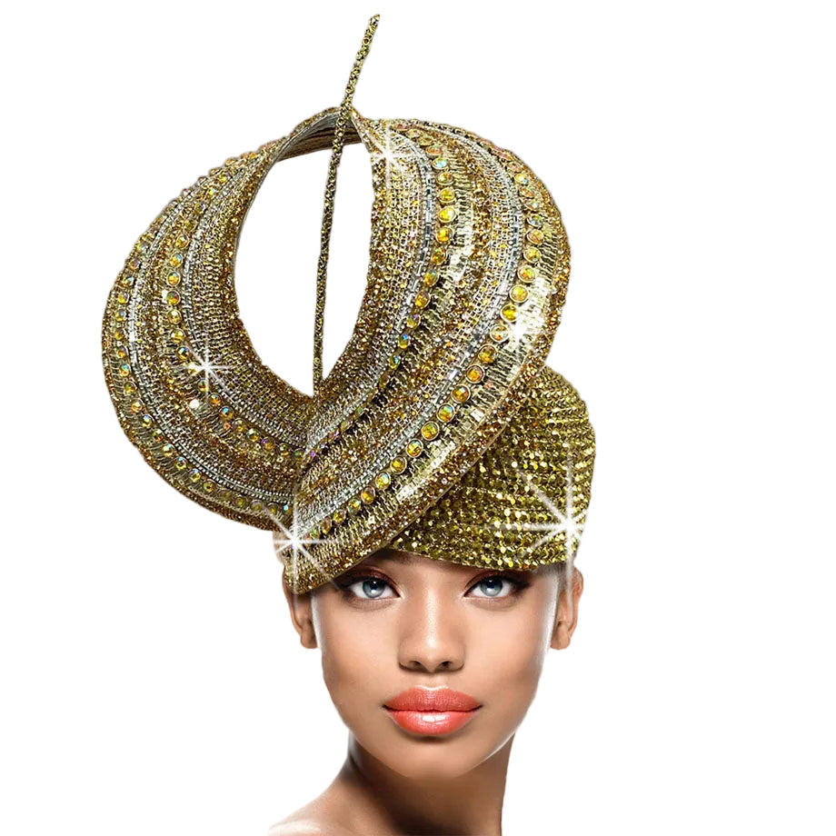 3040 WAKANDA Church Hat-GLD