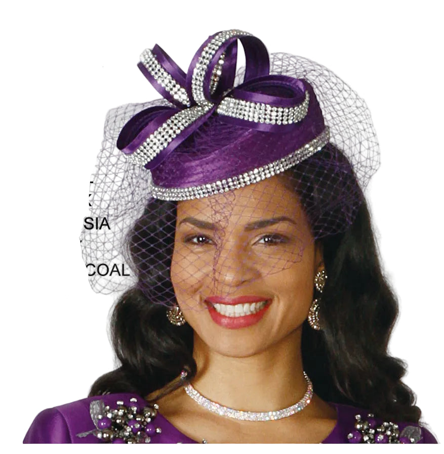 Lily And Taylor Hat H365-PUR