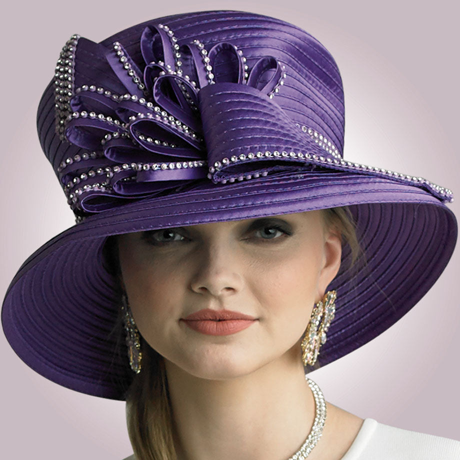 Lily And Taylor Hat H199-PUR