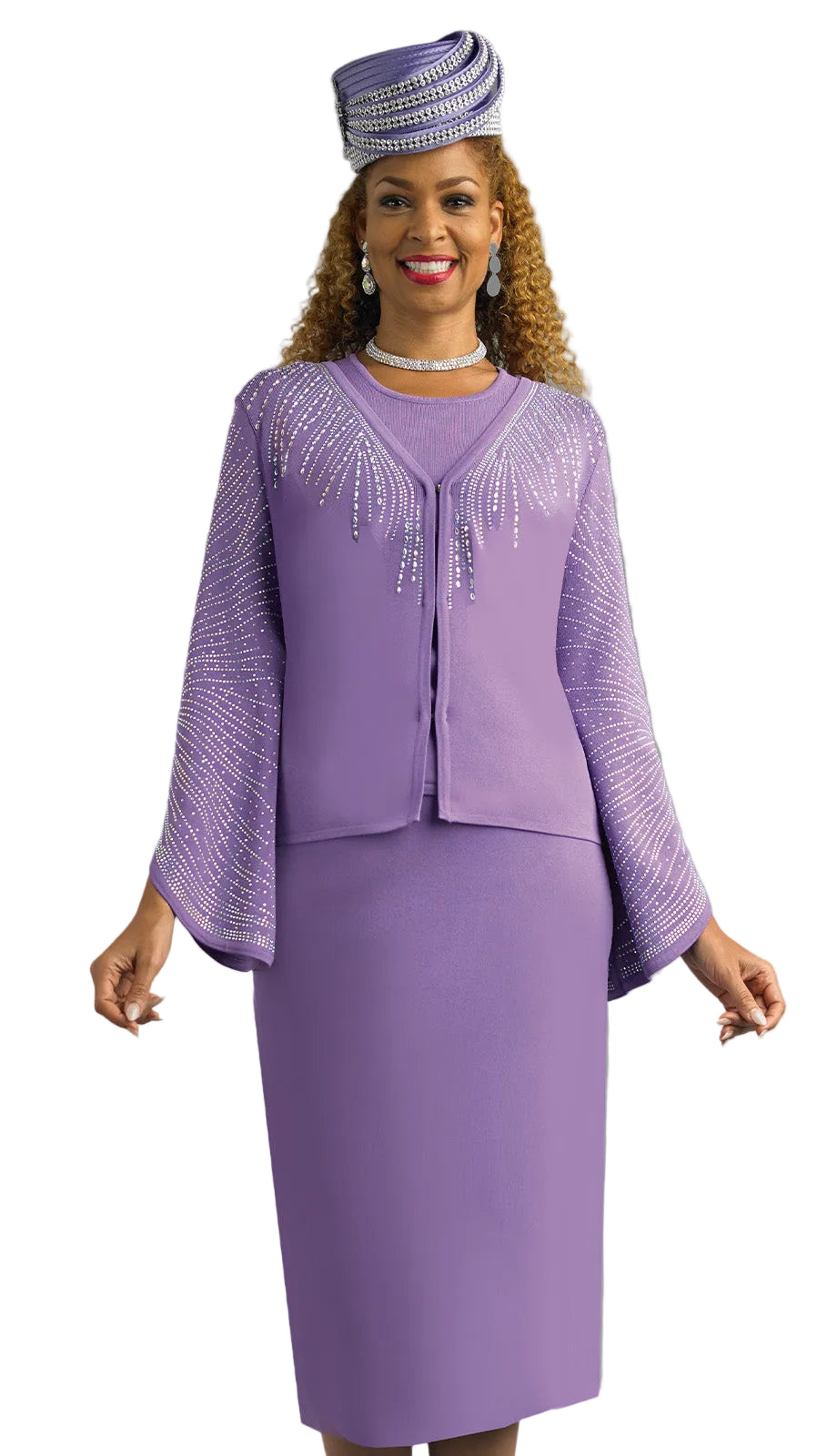 Lily and Taylor 830-LAV Church Dress