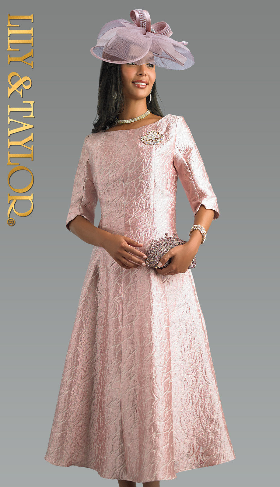 Lily and Taylor 5084-BLS-QS Church Dress