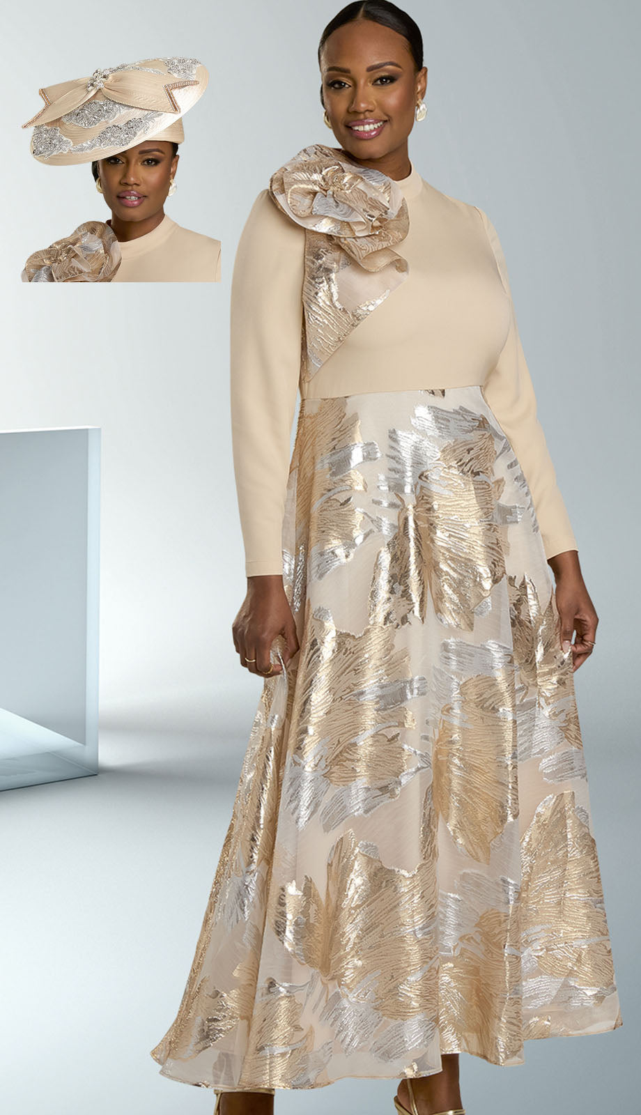 Donna Vinci 12177-IH Church Dress