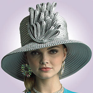 Lily And Taylor Hat H214-SIL
