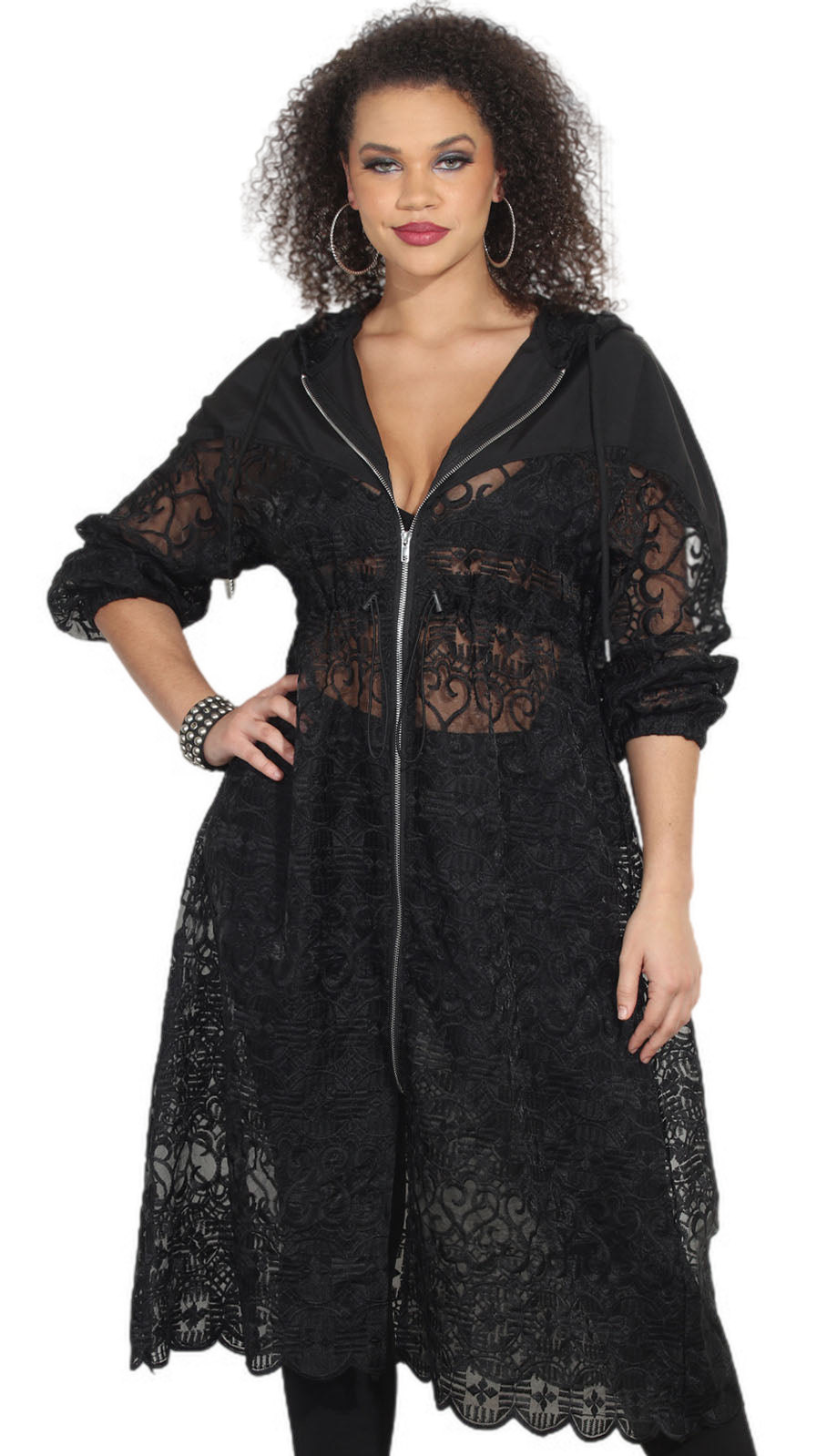 Luxe Moda LM309-BLK Jacket