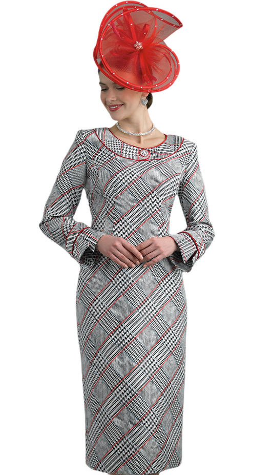 Lily And Taylor 4712-BWO Church Dress