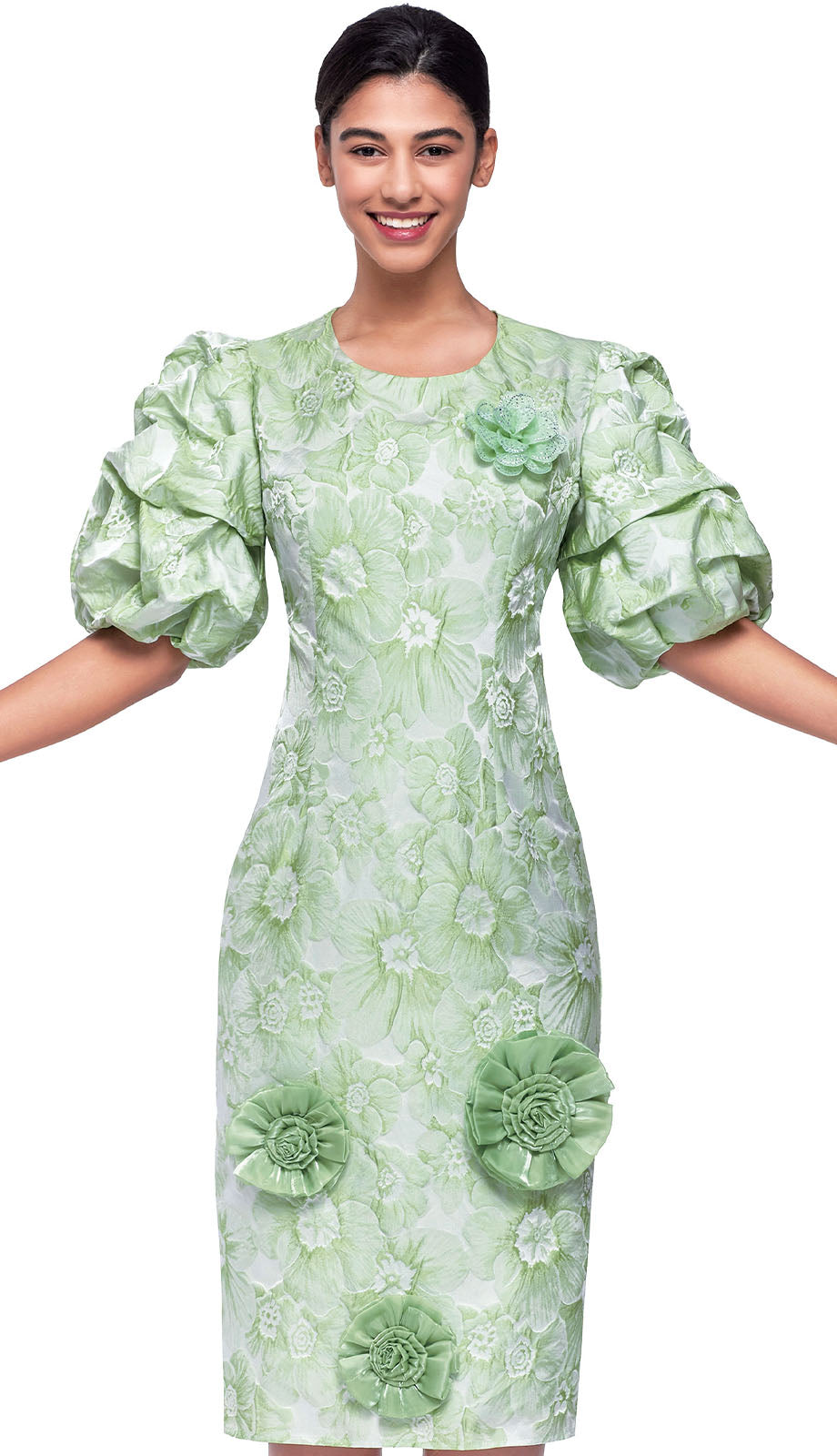Serafina 6974-SGE-CO Church Dress