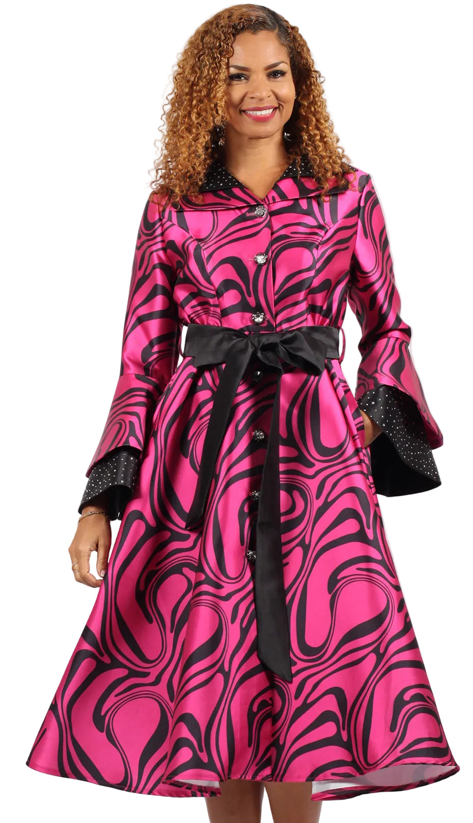 Diana Couture 8973-MWB Church Dress