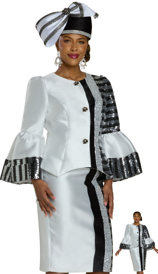 Lisa Rene 66351-H Church Suit with Hat