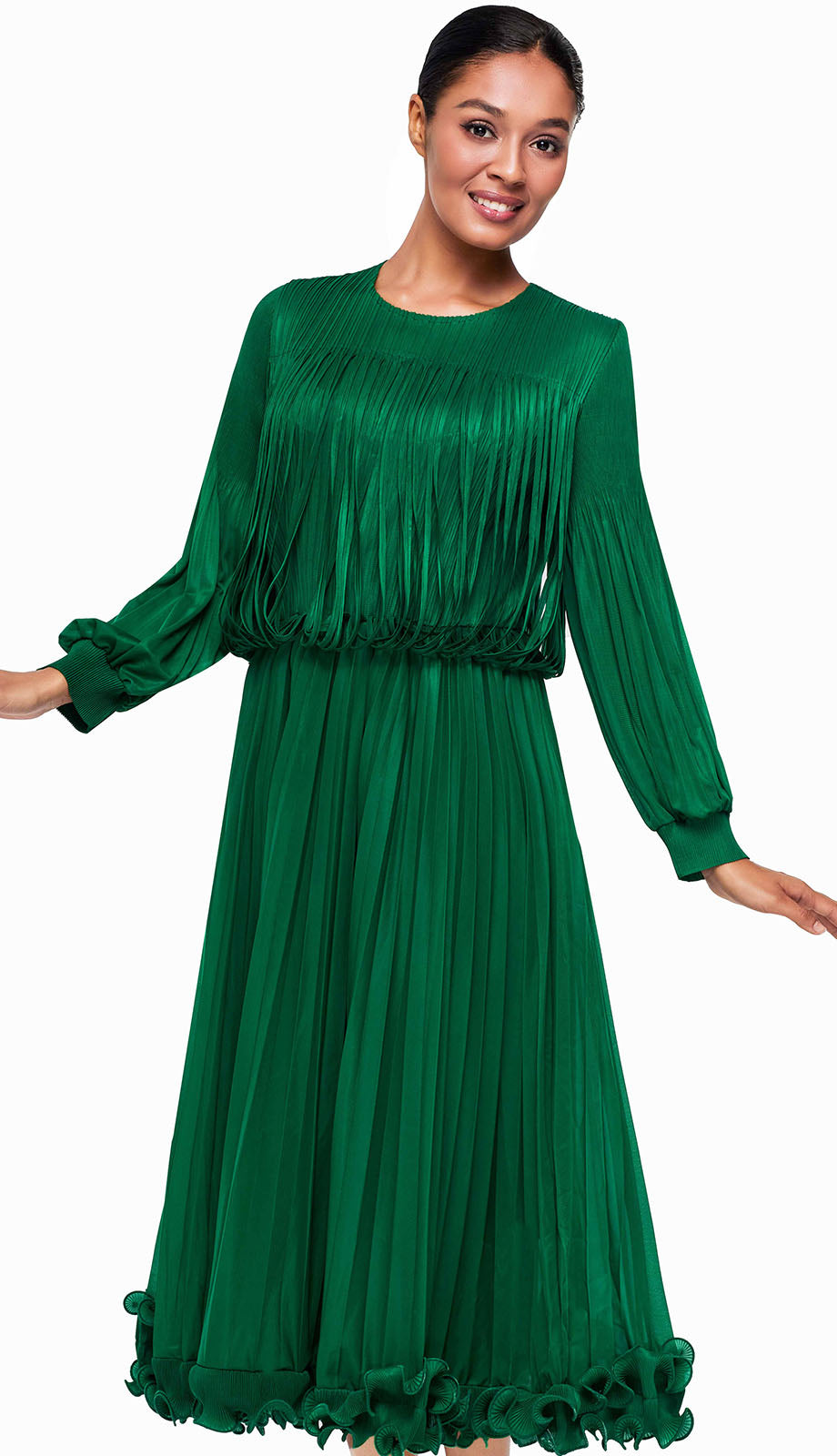 green dress church Serafina 7123-GRN weekend-dress-shirt