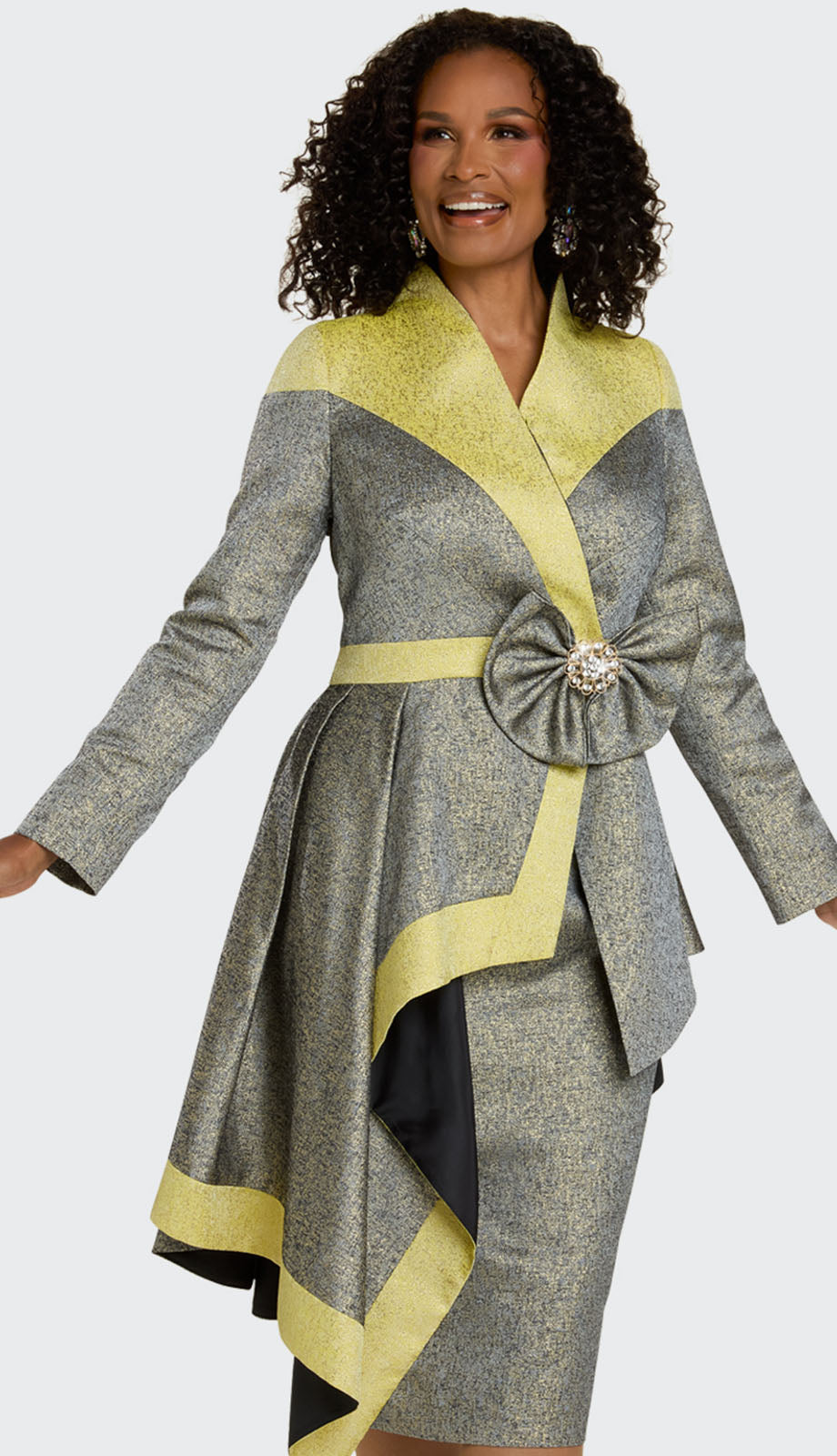 Donna Vinci 12226-QS Church Suit
