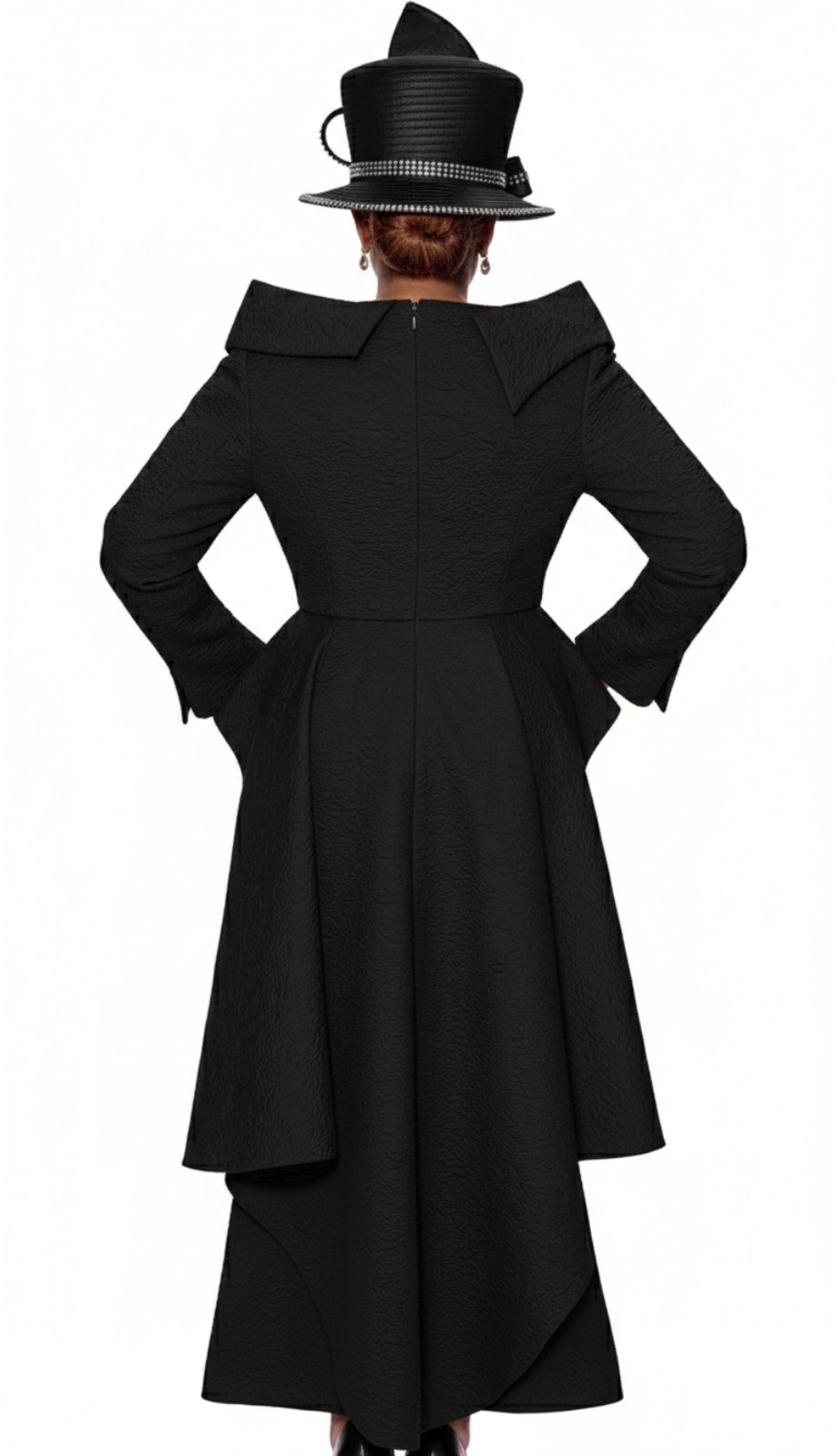 Dorinda Clark Cole 4212-BLK-QS Church Suit