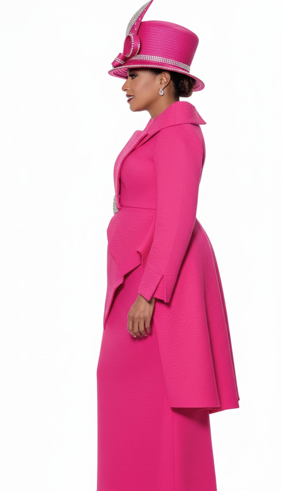 Dorinda Clark Cole 4212-PNK-QS Church Suit