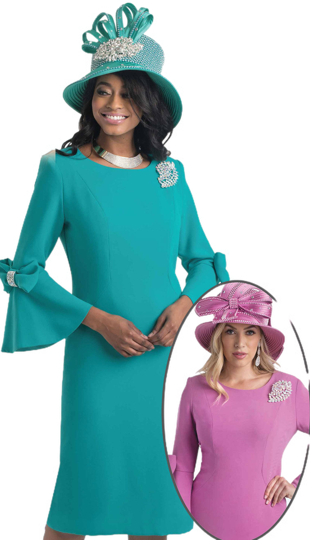 Lily And Taylor 4154-QS Church Dress