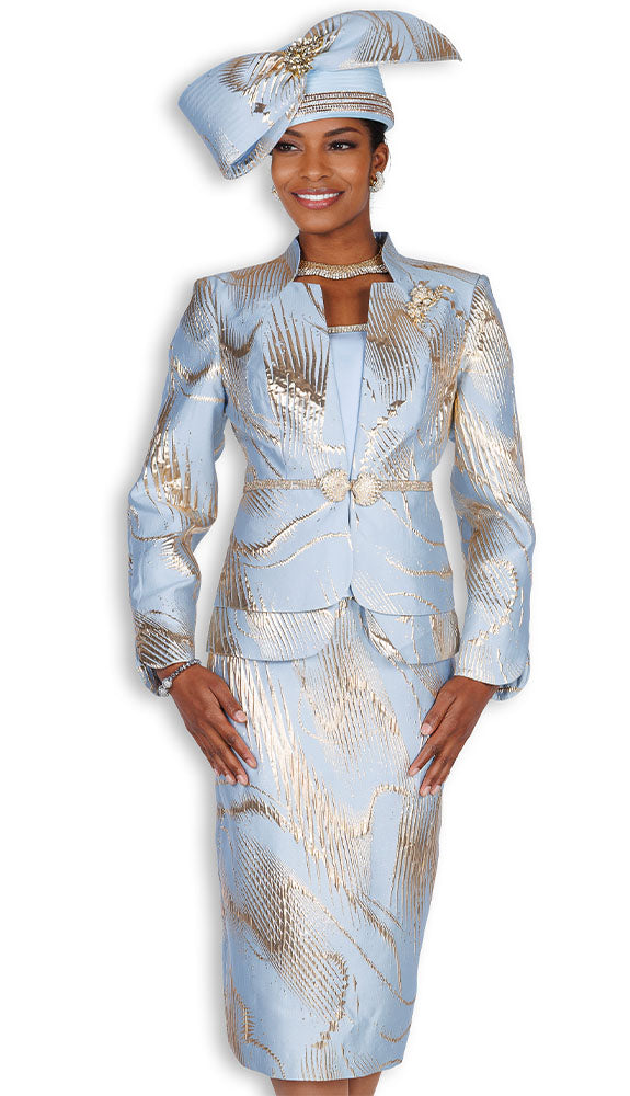 Elite Champagne 6460 Church Suit