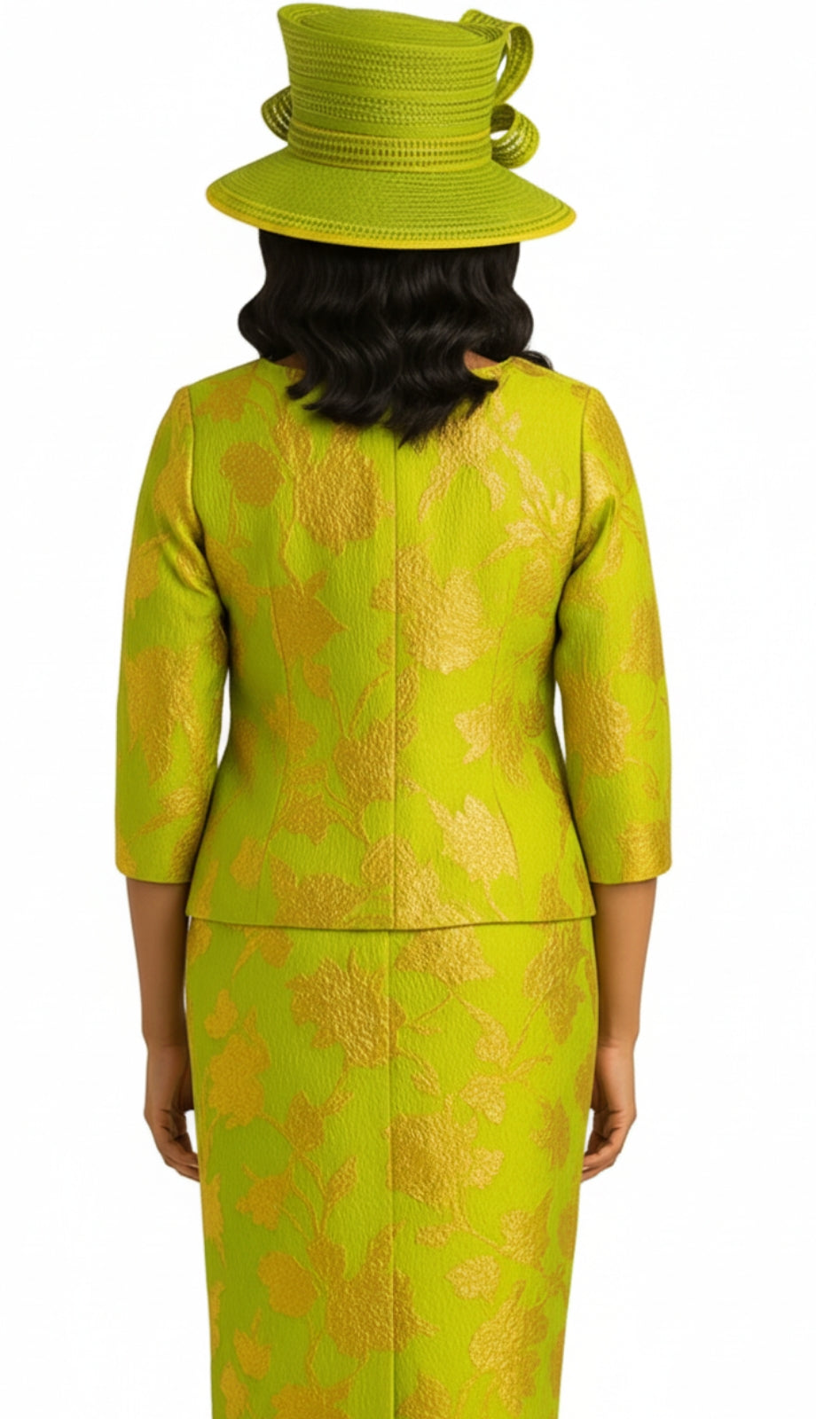 Lily And Taylor 4770-KIW-QS Church Suit