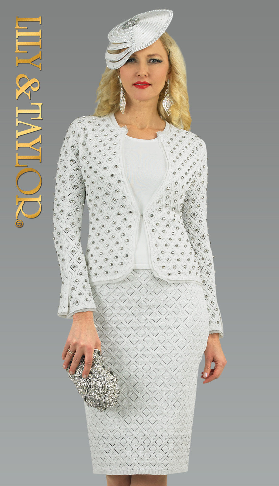 Lily And Taylor 838-WHT