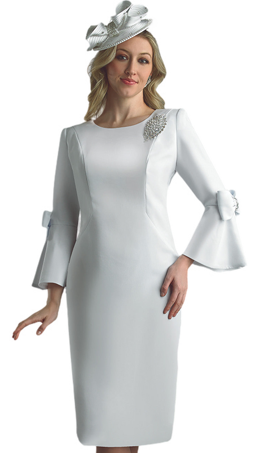 Lily And Taylor 4154-IVO Church Dress