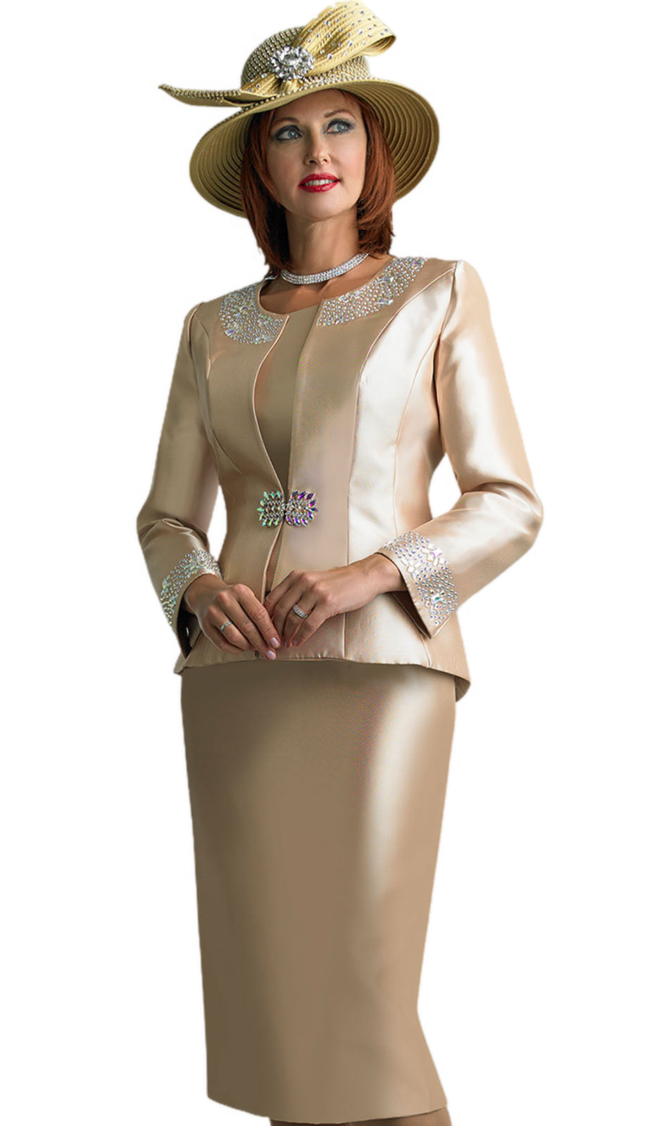 Lily And Taylor 3800-QS Church Suit