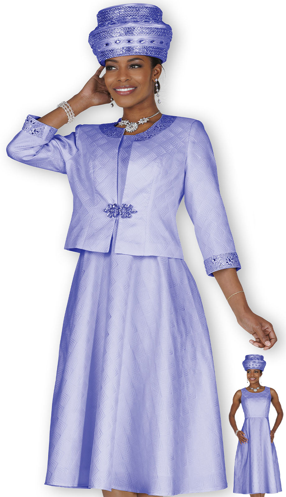 Elite Champagne 6465-LLC Church Dress