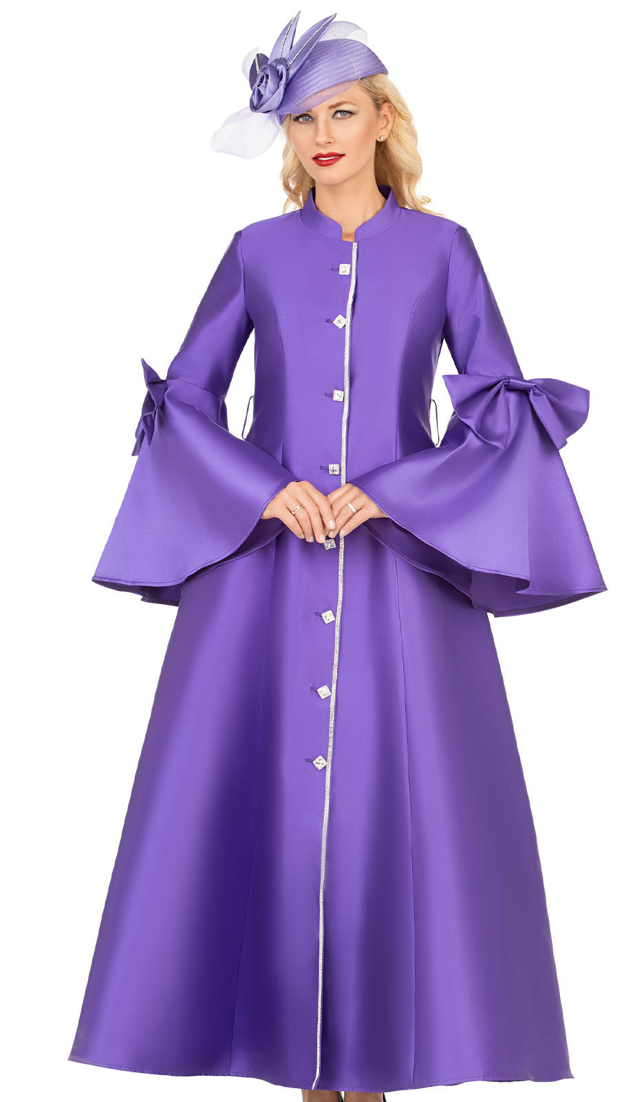 Giovanna DP2443-PUR Church Dress