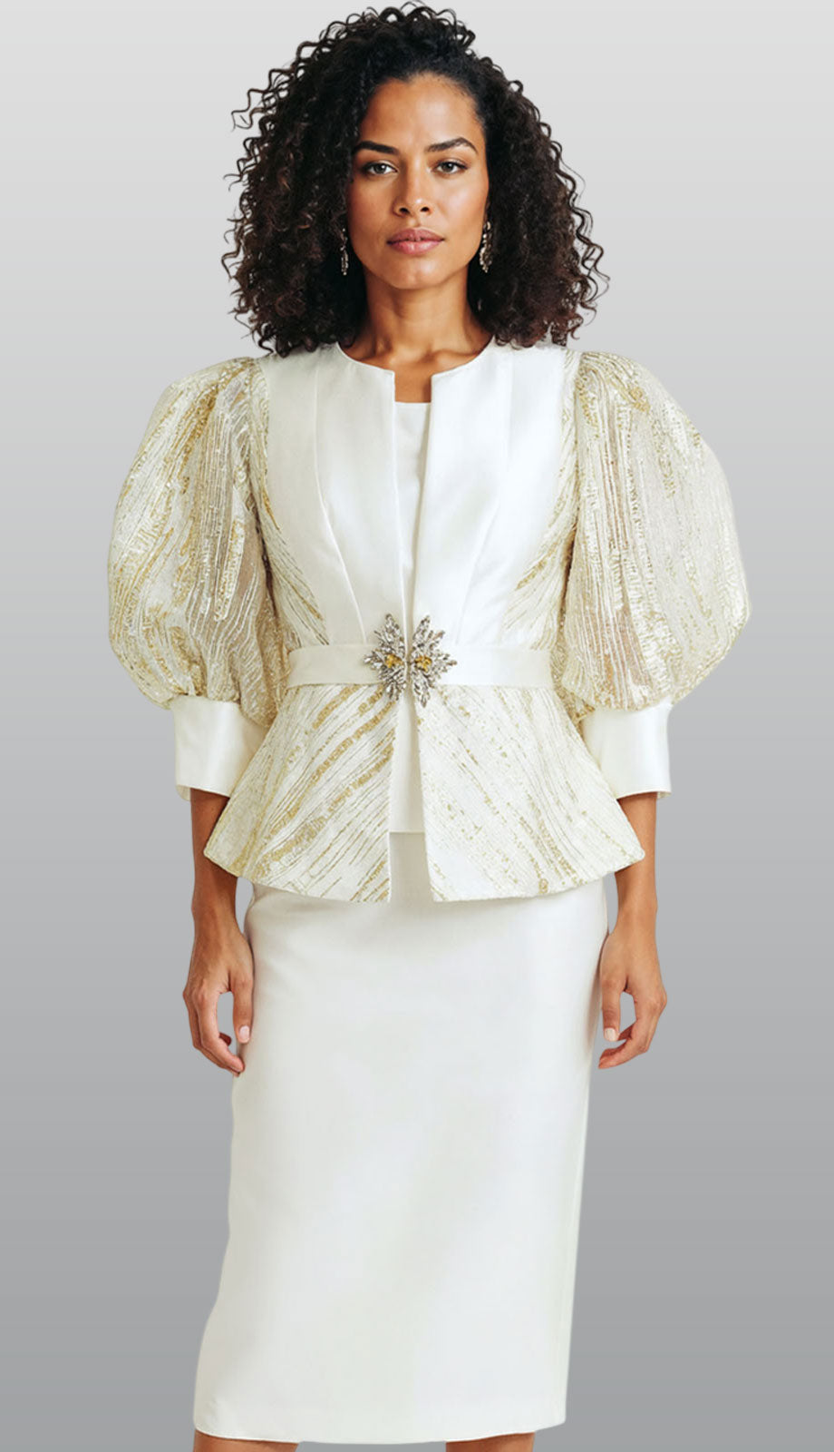 Donna Vinci 12267-QS Church Suit