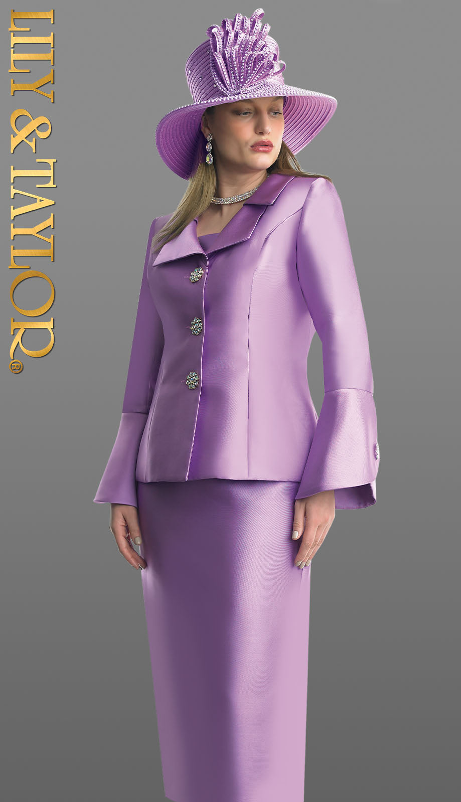 Lily And Taylor 4107-LIL Church Hat