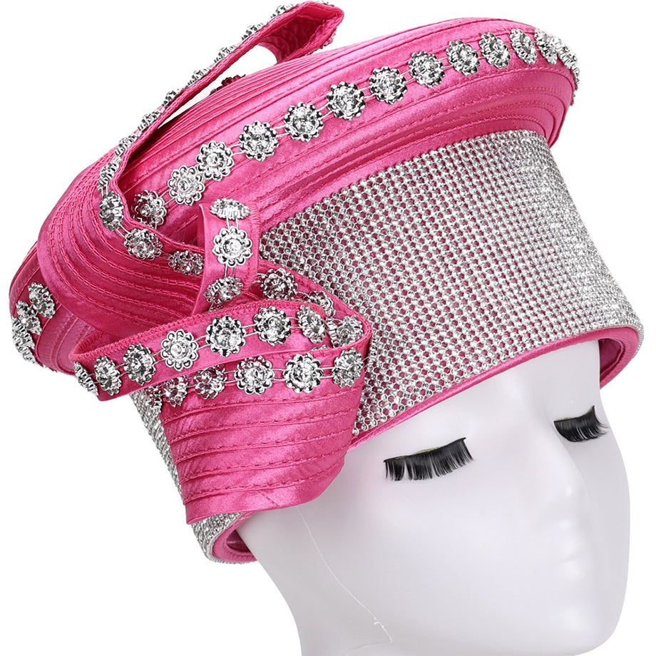 Giovanna HR22141-FCH-QS Church Hat